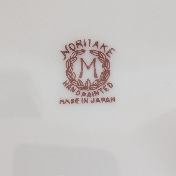 Noritake Art Deco Bowl, Antique Noritake Footed Octagon Bowl - Picture 3 of 6